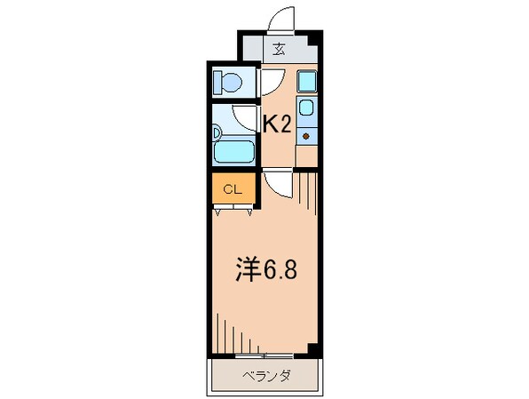 アリアーレ愛宕山の物件間取画像